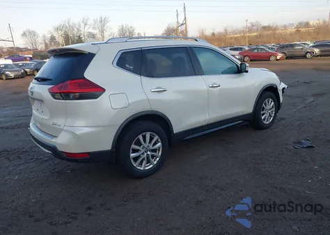 2017 Nissan Rogue Sv из США, поврежденный, VIN KNMAT2MV9HP592966